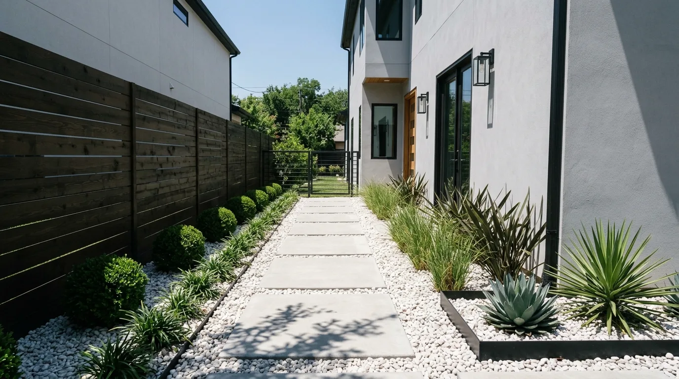 Vertical Green Side Wall